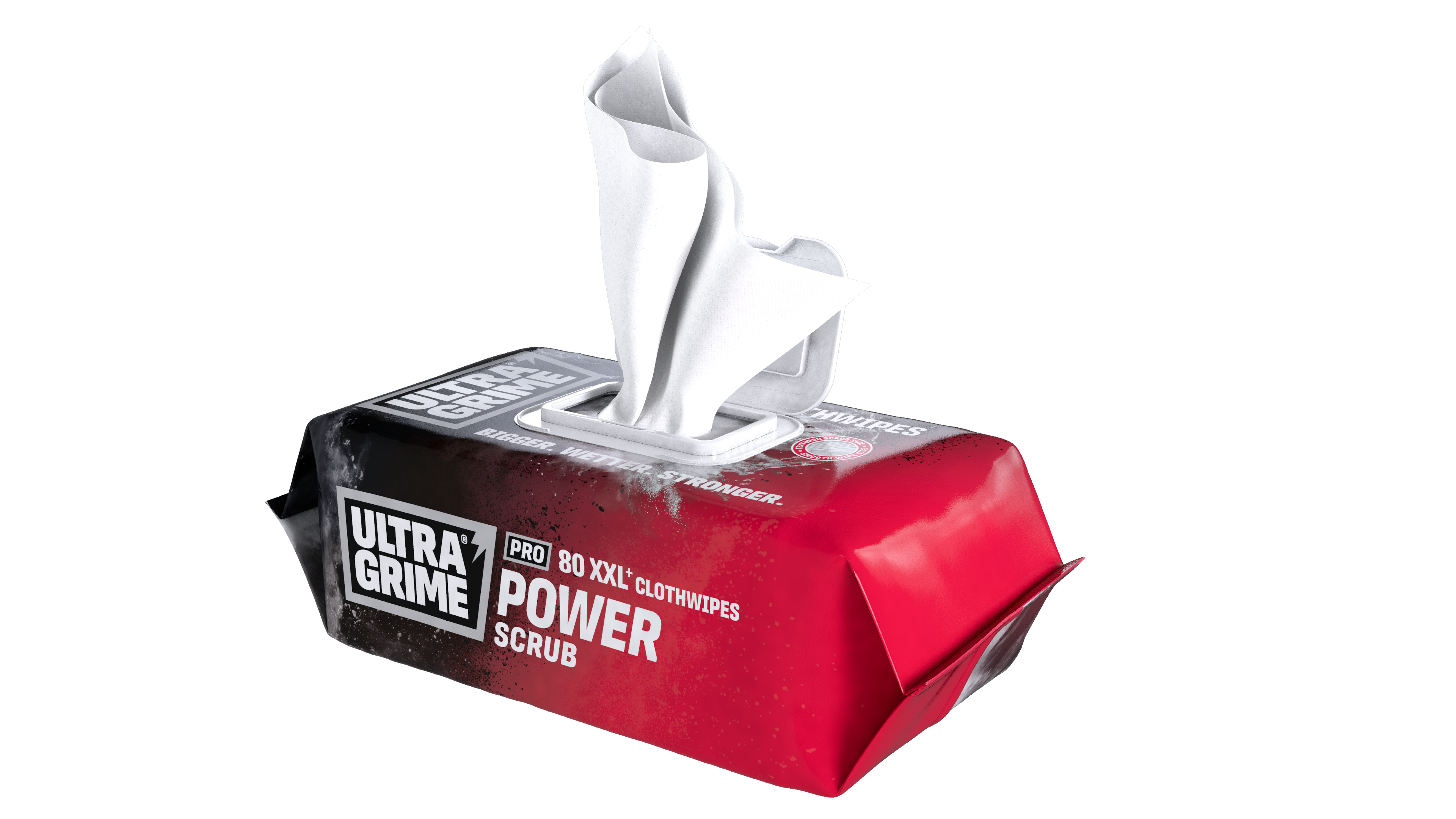 ultragrime power scrub xxl cleaning wipes 80 pack